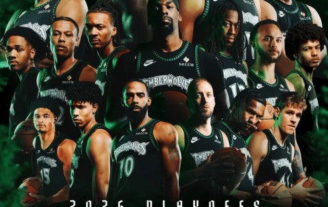 开yun体育app网页版登录入口-实至名归！森林狼官方晒球员全家福：我们将正式挺进季后赛